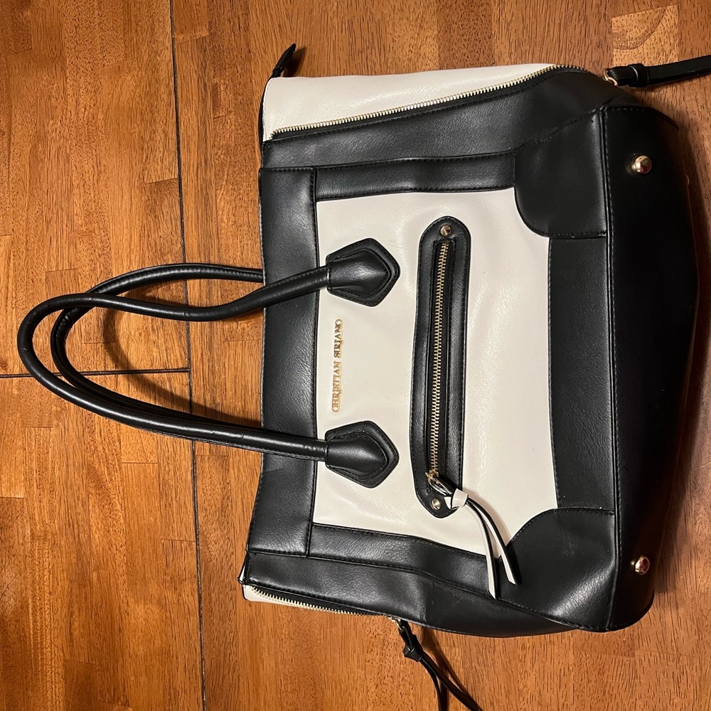 Christian Siriano Black and White Purse - Picture 6 of 10